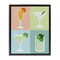 Stupell Industries Pastel Bar Cocktails Framed Floater Canvas Wall Art Design by Natalie Carpentieri